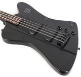 Epiphone Thunderbird IV Goth Pitch Black 4-String Electric Bass Guitar