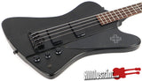 Epiphone Thunderbird IV Goth Pitch Black 4-String Electric Bass Guitar