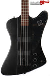 Epiphone Thunderbird IV Goth Pitch Black 4-String Electric Bass Guitar