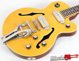 Epiphone Wildkat P90 Bigsby Antique Natural Semi-Hollow Electric Guitar