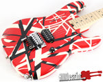 EVH Striped Series Red Black White Electric Guitar Stripes Van Halen