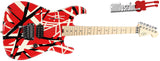 EVH Striped Series Red Black White Electric Guitar Stripes Van Halen