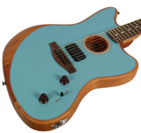 Fender Acoustasonic Player Jazzmaster Acoustic Electric Guitar Ice Blue