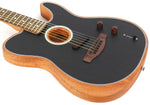 Fender Acoustasonic Player Telecaster Brushed Black Acoustic Electric Guitar