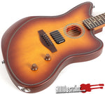 Fender Acoustasonic Standard Jazzmaster Honey Burst Acoustic Electric Guitar
