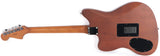 Fender Acoustasonic Standard Jazzmaster Honey Burst Acoustic Electric Guitar