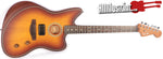 Fender Acoustasonic Standard Jazzmaster Honey Burst Acoustic Electric Guitar