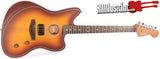 Fender Acoustasonic Standard Jazzmaster Honey Burst Acoustic Electric Guitar
