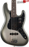 Fender American Professional II Jazz Bass Mercury Electric Bass Guitar