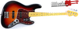 Fender American Professional II Jazz Bass 3-Color Sunburst Electric Bass Guitar
