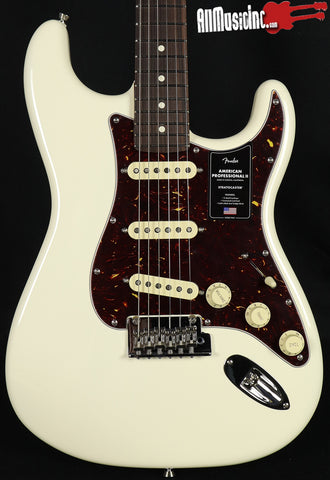 Fender American Professional II Olympic White Stratocaster Electric Guitar