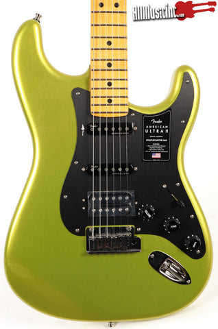 Fender American Ultra II HSS Solar Flare Stratocaster Electric Guitar