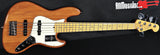 Fender American Professional II Jazz V Roasted Pine Natural Electric Bass Guitar