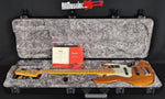 Fender American Professional II Jazz V Roasted Pine Natural Electric Bass Guitar