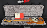 Fender American Professional II Jazz V Roasted Pine Natural Electric Bass Guitar