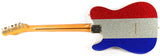 Fender Buck Owens Signature Telecaster Red Silver Blue Sparkle Electric Guitar