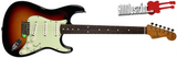 Fender DE Vintera Road Worn '60s Stratocaster Electric Guitar