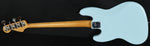 Fender Gold Foil Jazz Sonic Blue Electric Bass Guitar