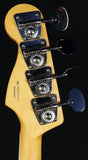 Fender Gold Foil Jazz Sonic Blue Electric Bass Guitar