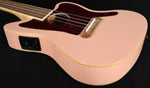 Fender Fullterton Jazzmaster Shell Pink Acoustic Electric Ukulele Uke