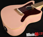 Fender Fullterton Jazzmaster Shell Pink Acoustic Electric Ukulele Uke