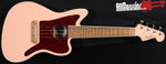 Fender Fullterton Jazzmaster Shell Pink Acoustic Electric Ukulele Uke