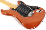 Fender MOD Shop Custom Stratocaster Strat Mahogany Electric Guitar w/ OHSC Preowned