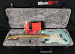 Fender Mod Shop Stratocaster Left-Handed Daphne Blue Electric Guitar