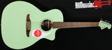 Fender Newporter Player Solid Top Surf Green Acoustic Electric Guitar