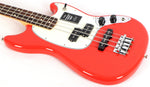 Fender Player II Mustang Coral Red Short-Scale Electric Bass Guitar