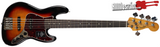 Fender Player II Modified Active Jazz Bass V Guitar 