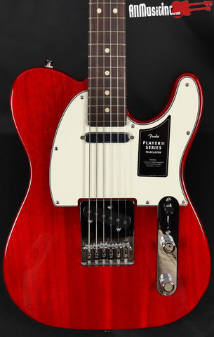 Fender Player II Telecaster Transparent Cherry Electric Guitar