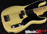 Fender 60th Anniversary Precision Blackguard Blonde Electric Bass Guitar w/OHSC