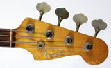 Vintage 1959 Fender Precision Sunburst Electric Bass Guitar w/ HSC