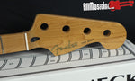 Fender Roasted Maple Flat Oval Jazz Genuine Electric Bass Guitar Neck