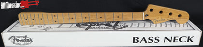 Fender Roasted Maple Flat Oval Jazz Genuine Electric Bass Guitar Neck