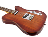 Fender Select Carved Koa Top Telecaster Sienna Edge Burst Guitar