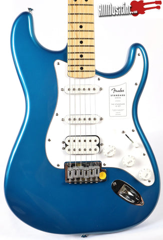 Fender Standard Stratocaster Strat HSS Aqua Marine Metallic Electric Guitar