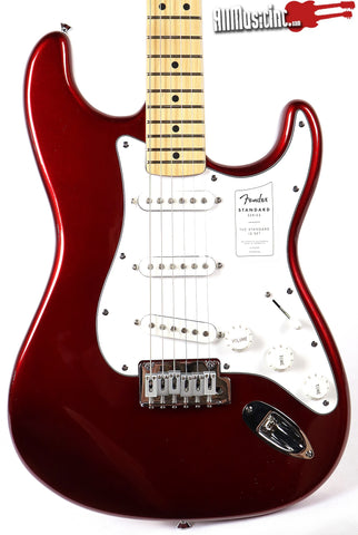 Fender Standard Stratocaster Strat Candy Cola Electric Guitar