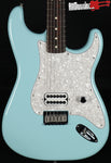 Fender Tom Delonge Artist Daphne Blue Stratocaster Strat Ltd Ed Electric Guitar
