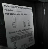 Fender '68 Custom Vibro Champ Reverb Guitar Amplifier