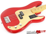 Fender Vintera 50s Precision P Dakota Red Electric Bass Guitar