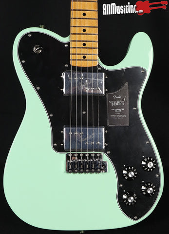 Fender Vintera II 70s Telecaster Tele Deluxe Surf Green Electric Guitar