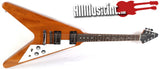 Gibson 70s Flying V Antique Natural Electric Guitar