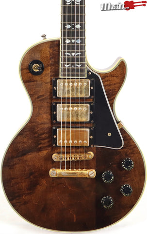 1977 Gibson Les Paul Artisan 3-Pickup Walnut Guitar