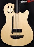 Godin A4 Ultra Fretless A/E Natural Semi-Acoustic Electric Bass Guitar