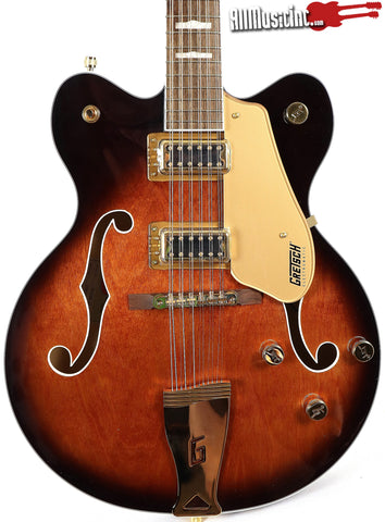 Gretsch G5422G-12 Single Barrel Burst 12-String Electric Guitar
