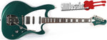 Guild Surfliner Evergreen Metallic Electric Guitar Birdseye Maple Neck
