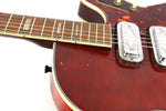 Harmony Silvertone H1454 Rocket Redburst Electric Guitar