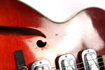 Harmony Silvertone H1454 Rocket Redburst Electric Guitar